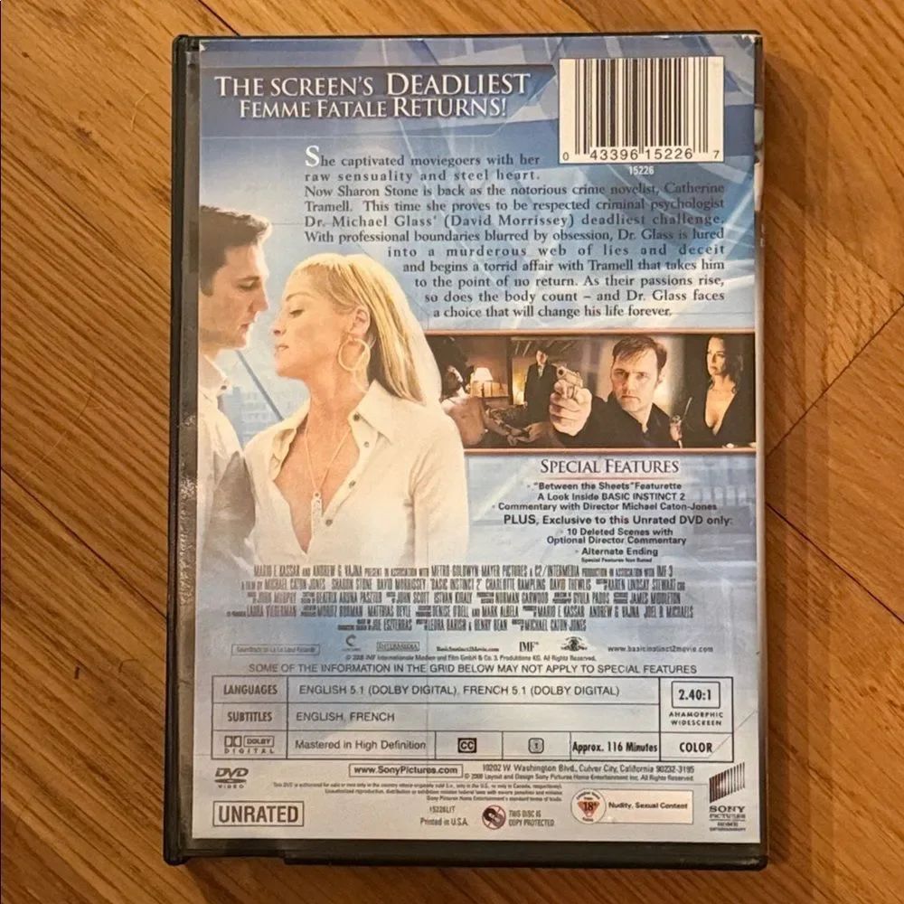 “Basic Instinct 2” DVD! - Picture 4 of 7